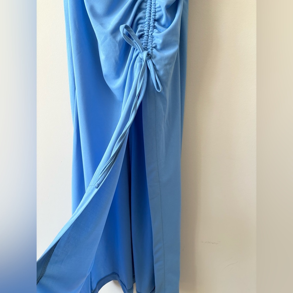 NWT! Line and Dot Allison Ruched Dress - Picture 4 of 11